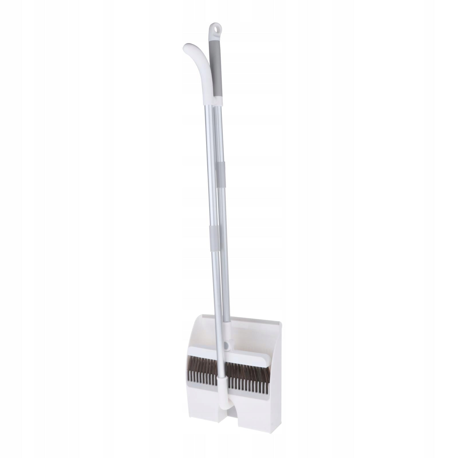 Magnetic Broom and Dustpan Combo Cleans for Home Lobby Upright Stand Up