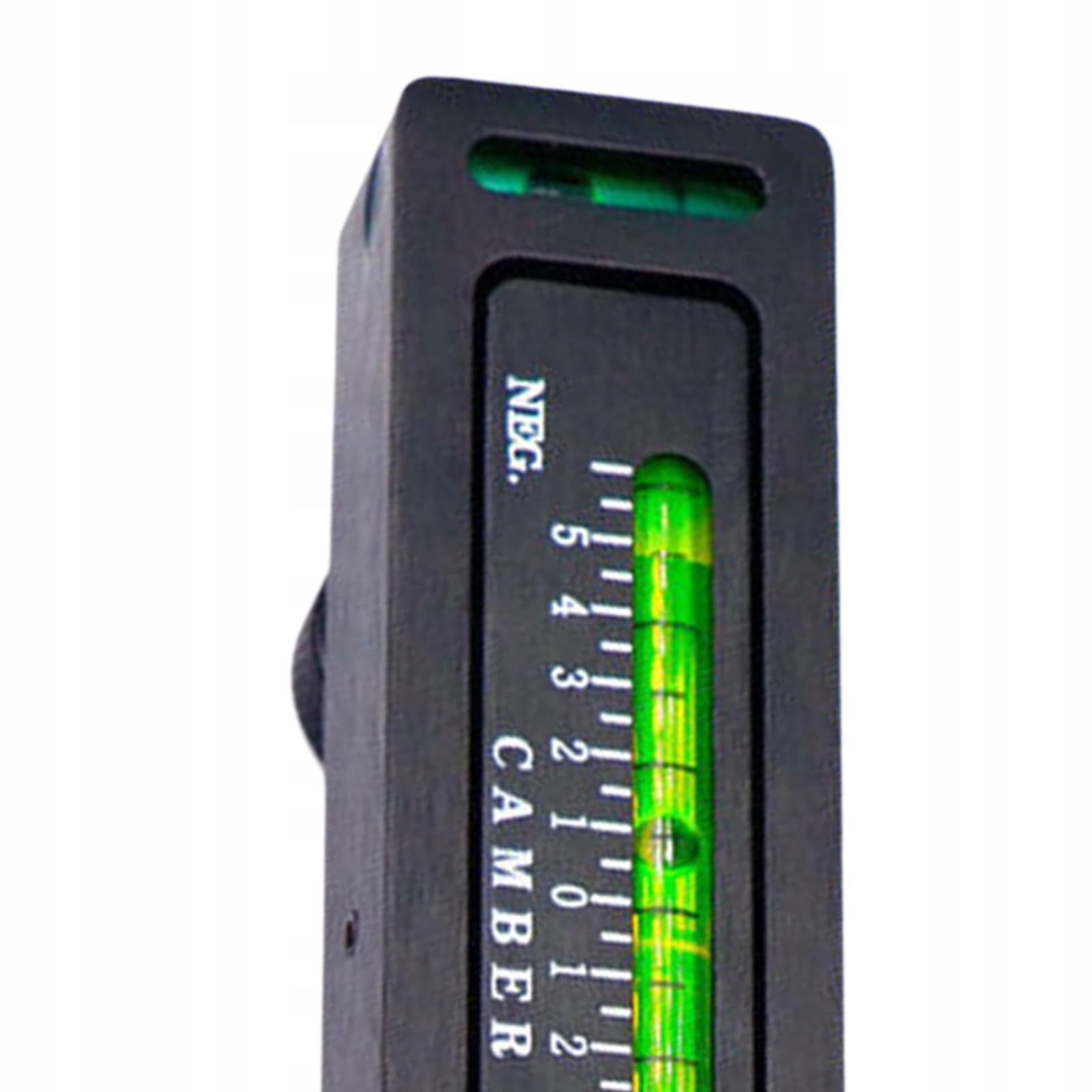 Magnetic Gauge Tool Accurate Adjustment Easy to Use Camber Castor Black Brand no brand