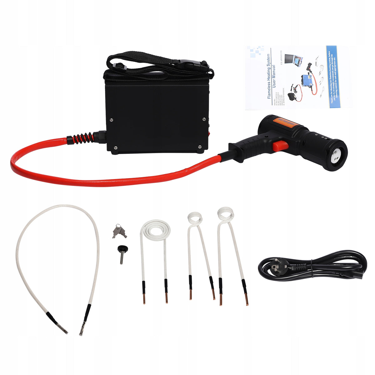 Magnetic Induction Heater Kit for Removing Rust Heating Tools and Parts