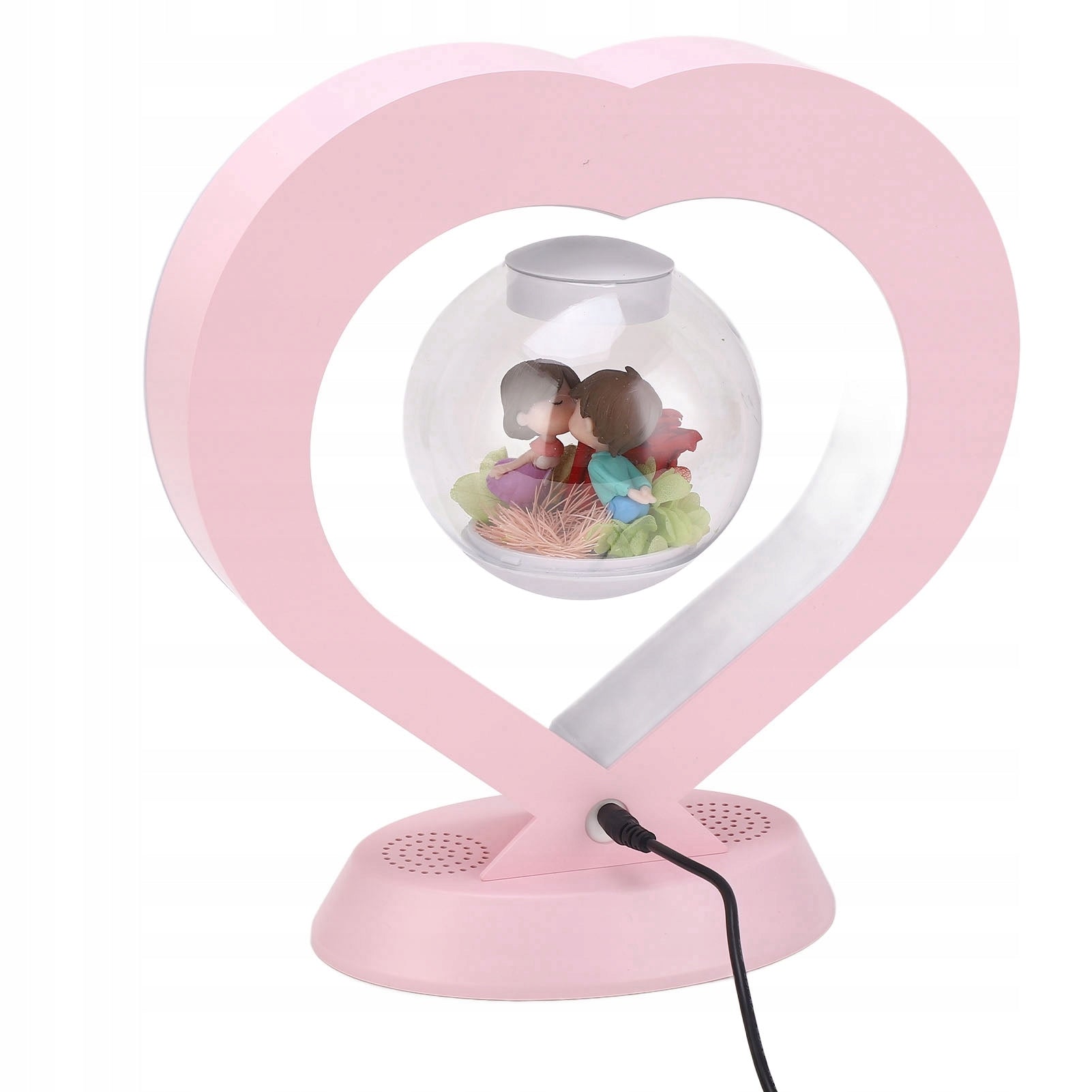 Magnetic Levitating Bluetooth Speaker Heart Shaped 360 Degree OI Manufacturer code AG250908033764