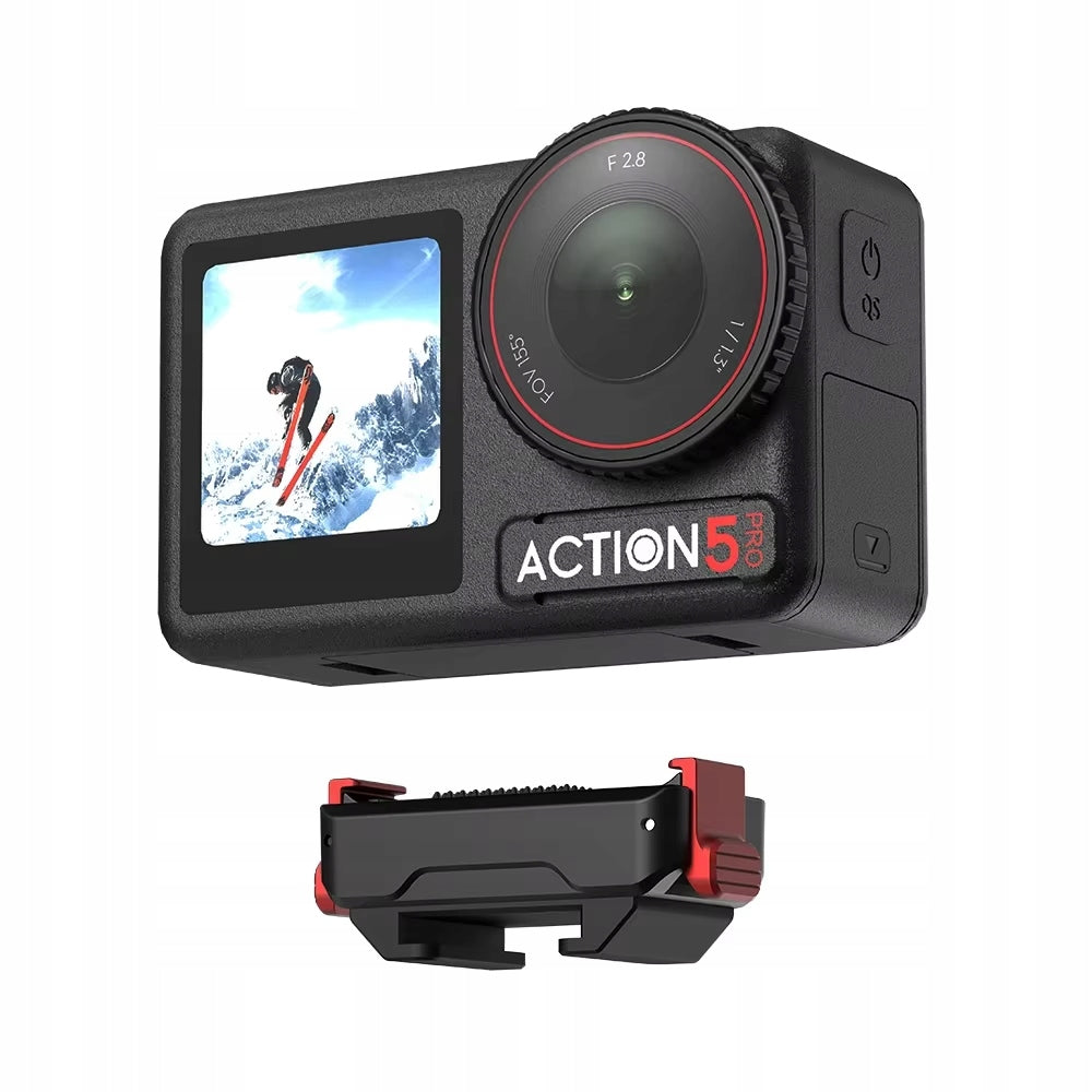 Magnetic Quick Release Holder Adapter for DJI Osmo Action 5 PRO / 4 / 3 Batteries included no