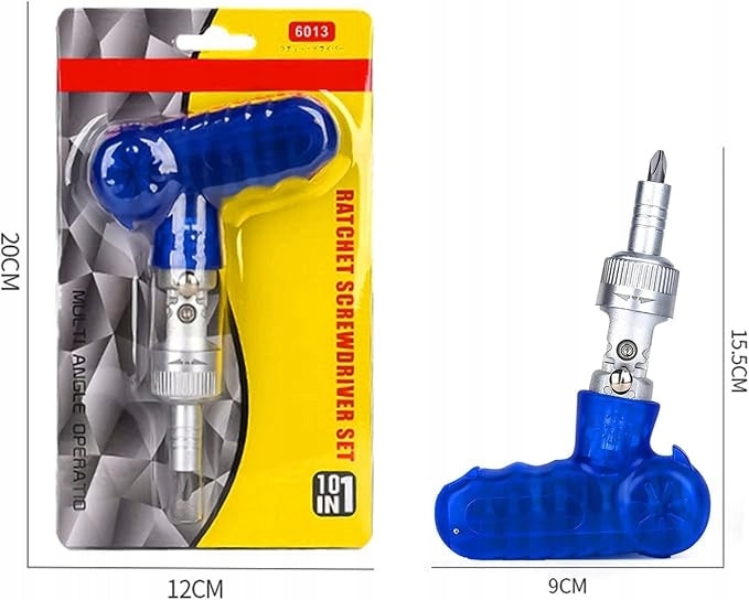 Magnetic Screwdriver Set Screwdrivers with Magnet 10in1 Adjustable Angle Brand no brand