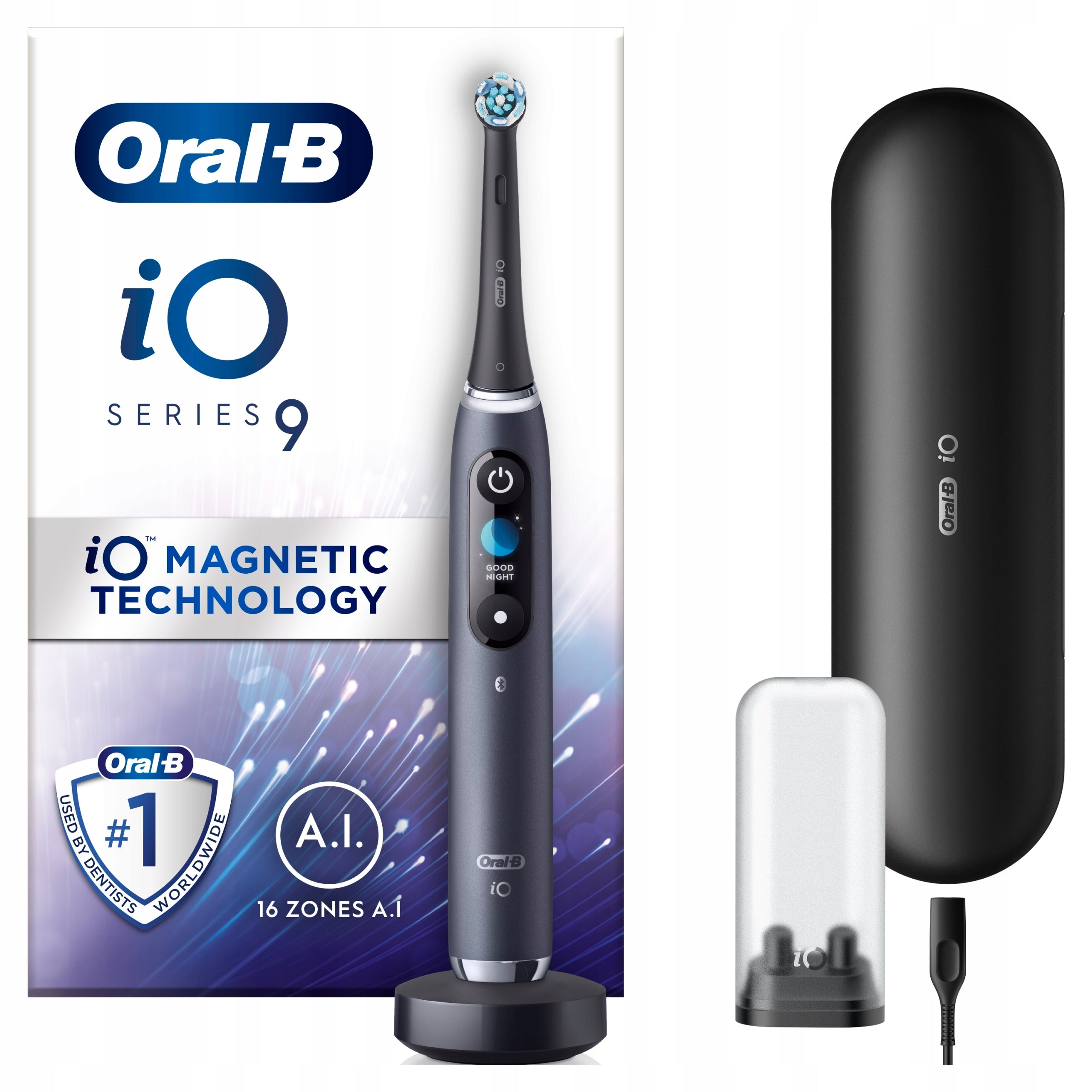 Magnetic Toothbrush Oral-B iO9 Onyx Black +ETUI