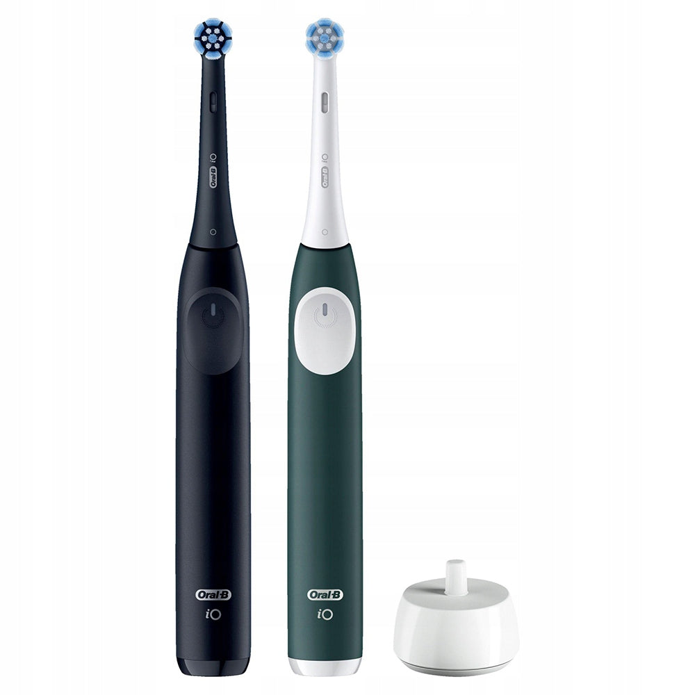 Magnetic Toothbrushes Oral-B iO Series 2 Two Pack Black and Green Manufacturer code iO Series 2 Dwupak