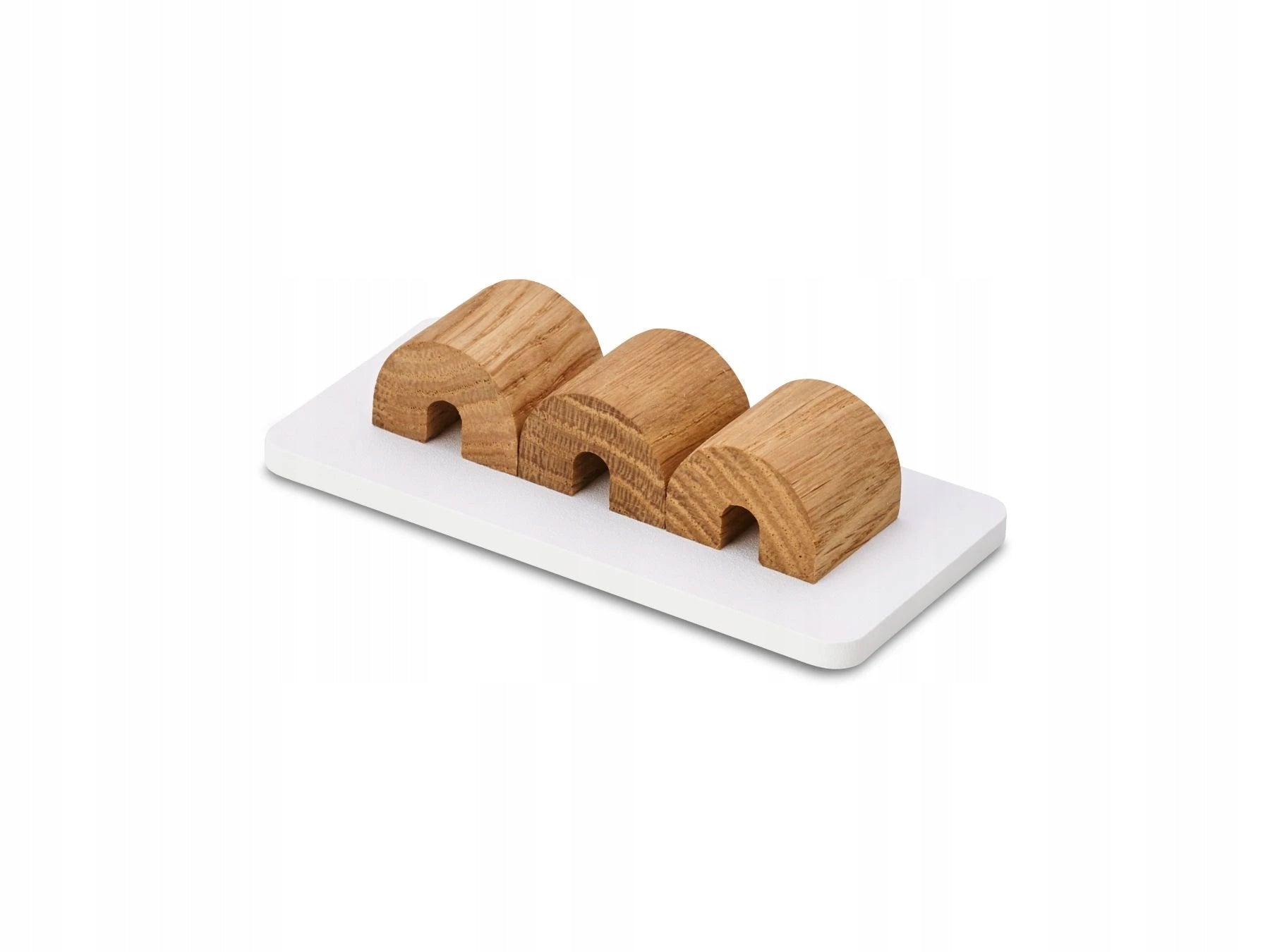 Magnetic Wire Organizer - Oak - White Brand Oakywood
