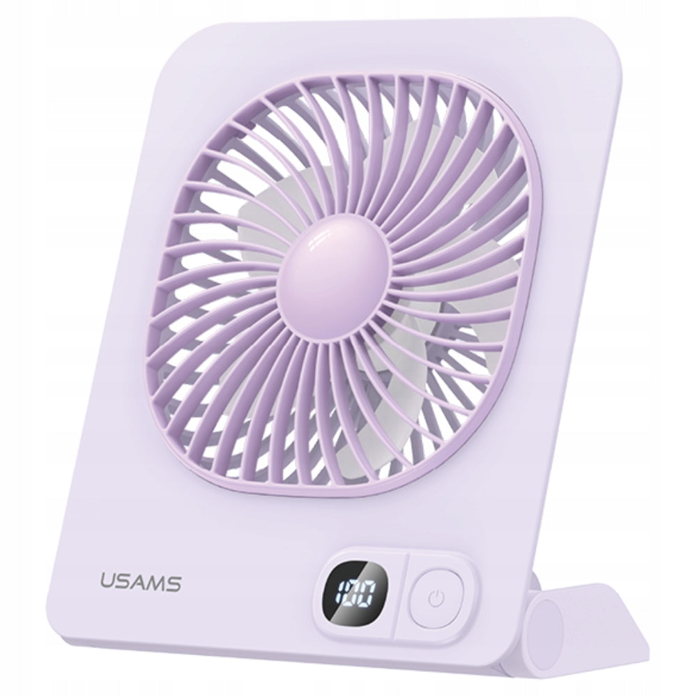 Magnetic desk fan USAMS purple