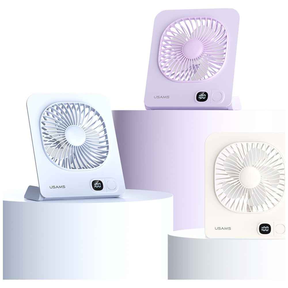 Magnetic desk fan USAMS white Manufacturer code ZB363
