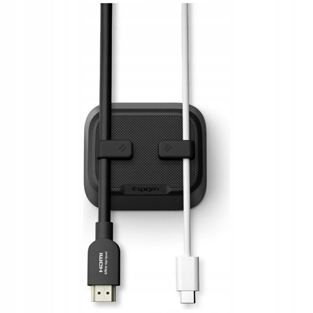 Magnetic organizer for cables Spigen stand with clips for wires Product weight with unit packaging 0.2 kg