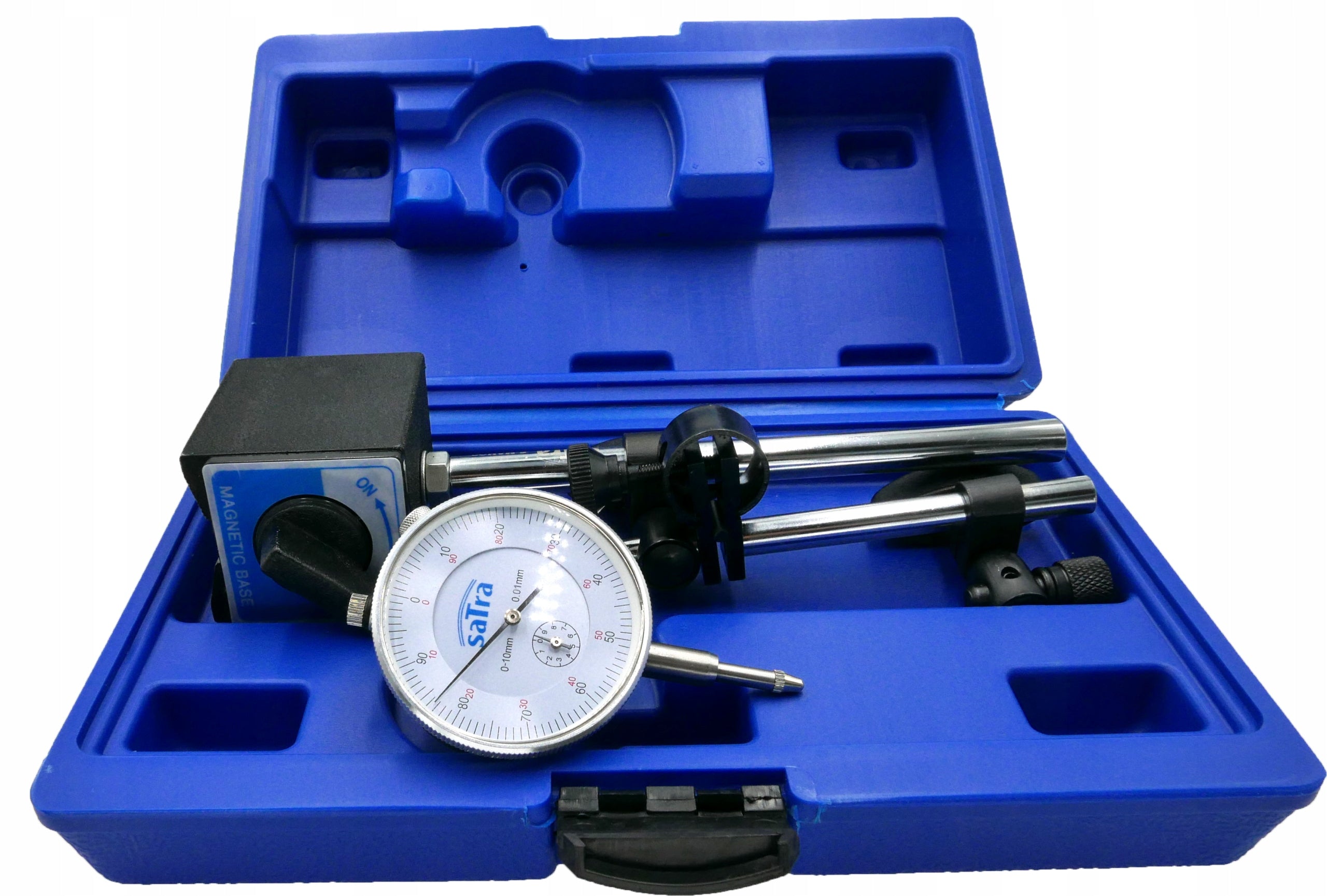 Magnetic stand with clock sensor Satra S-MAH02 0-10 mm ZEG SENSOR Brand Satra