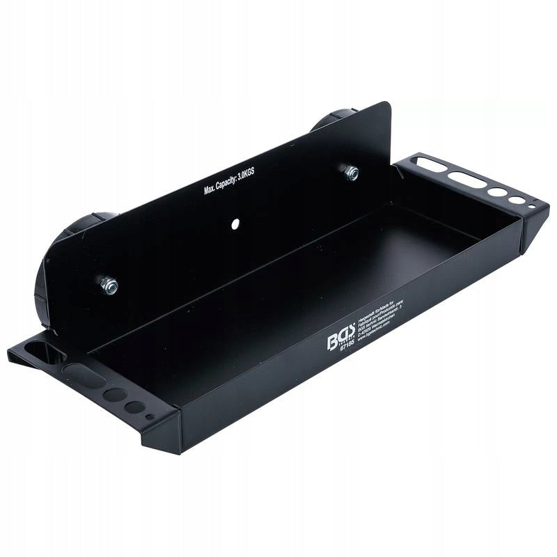 Magnetic tool tray with side screwdriver holder, BGS 67185