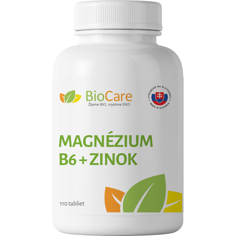 Magnézium Vitamín B6 a zinok - STOP kŕčom 110 tabliet