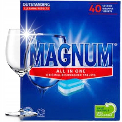 Magnum 40pcs All in One Original Dishwasher Capsules