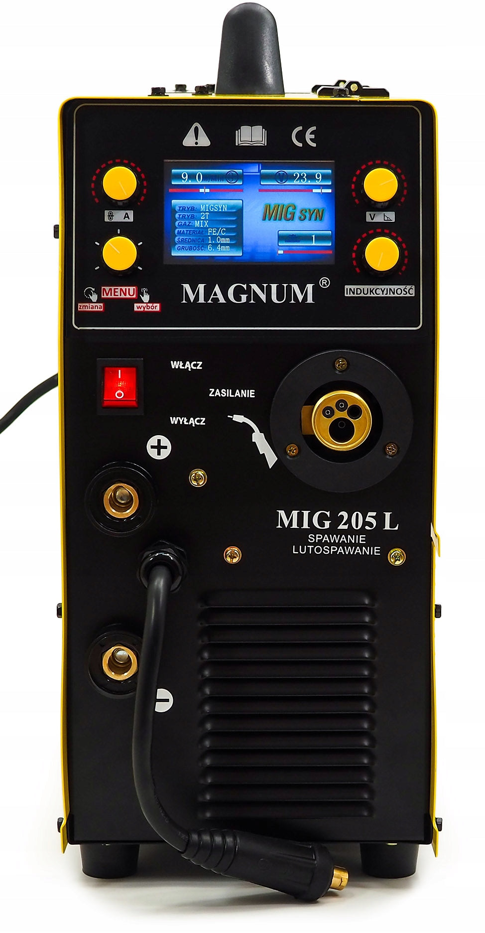 Magnum MIG 205L semi-automatic MIG/MAG/MMA welding machine with soldering Brand Magnum