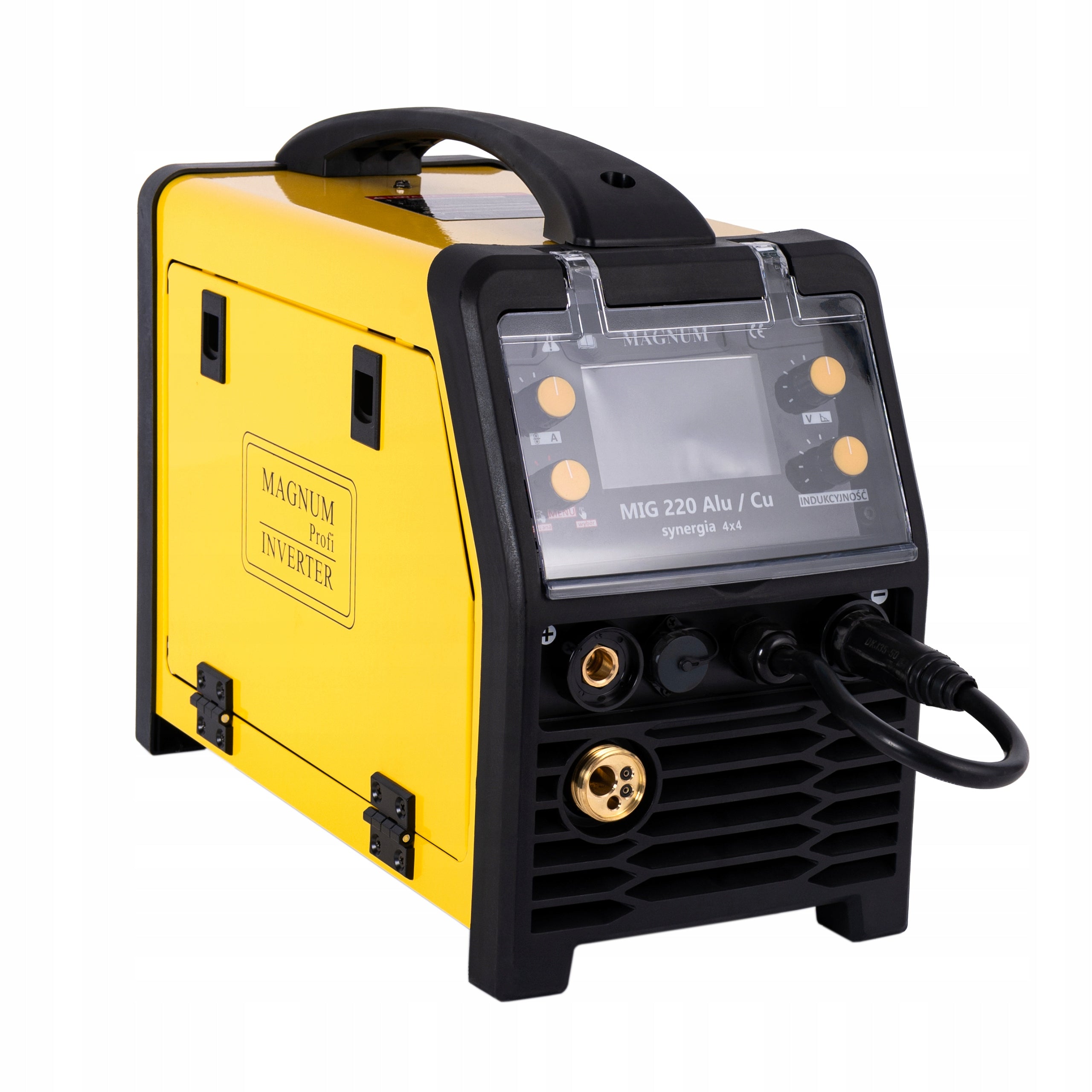 Magnum MIG 220 ALU 4x4 MIGOMAT 4R Synergy LCD MMA TIG LIFT DC Brand Magnum