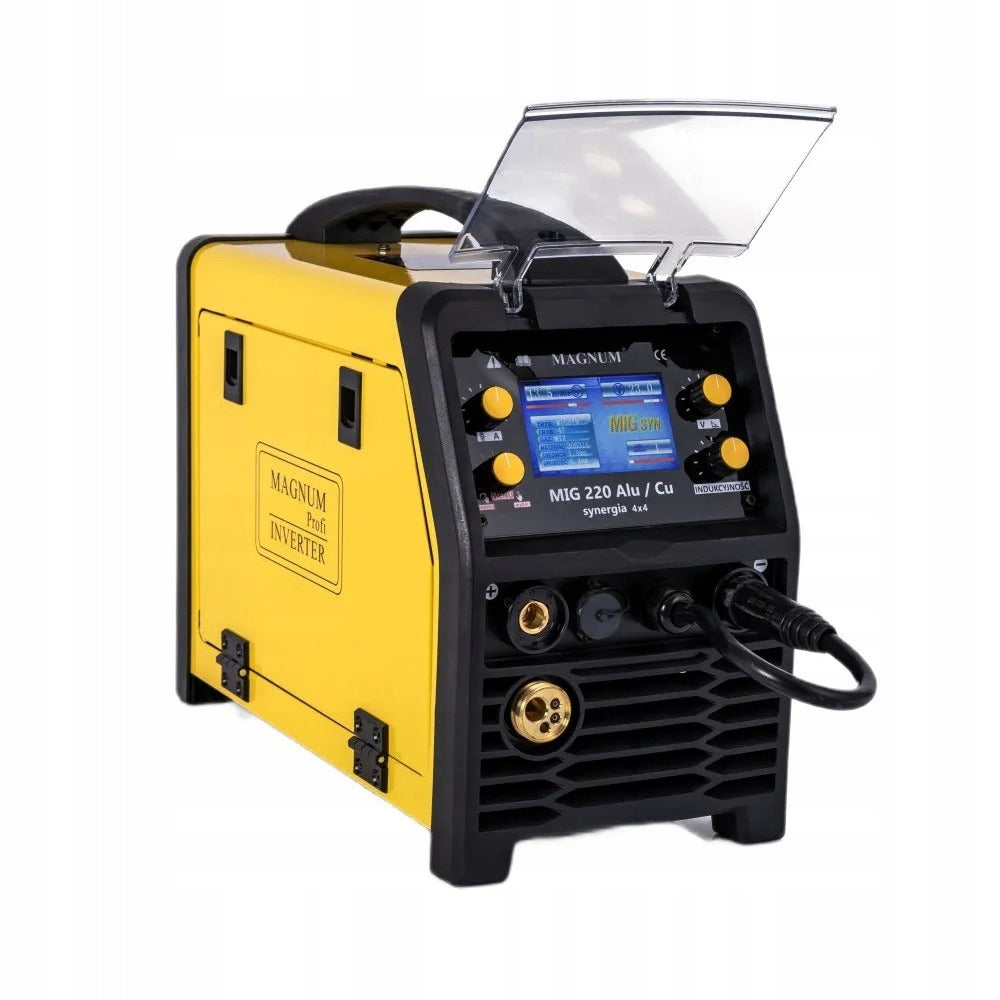 Magnum MIG 220 ALU 4x4 MIGOMAT 4R Synergy LCD MMA TIG LIFT DC