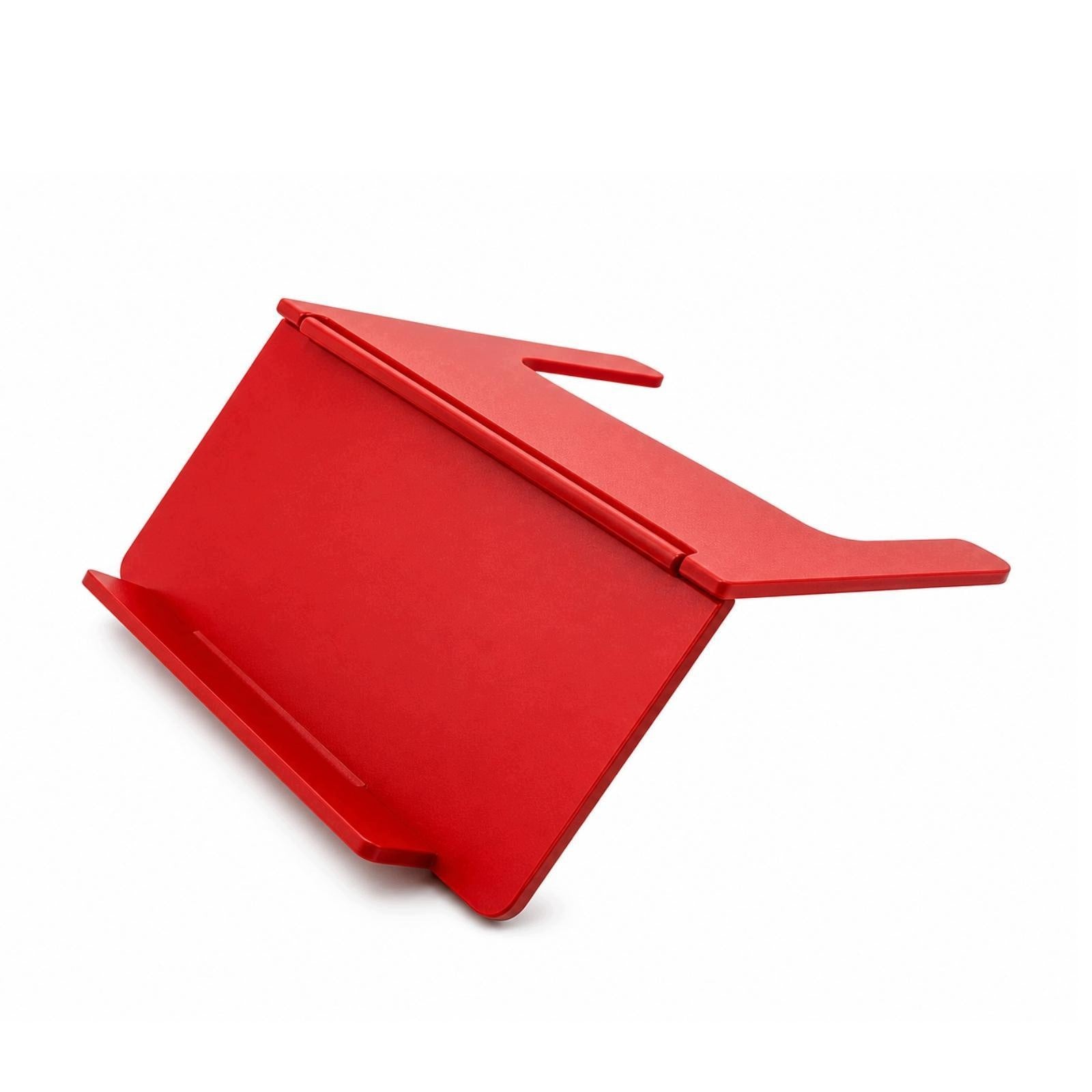Mahjongs Card Holder Angled Mahjongs Card Stand Compact Red