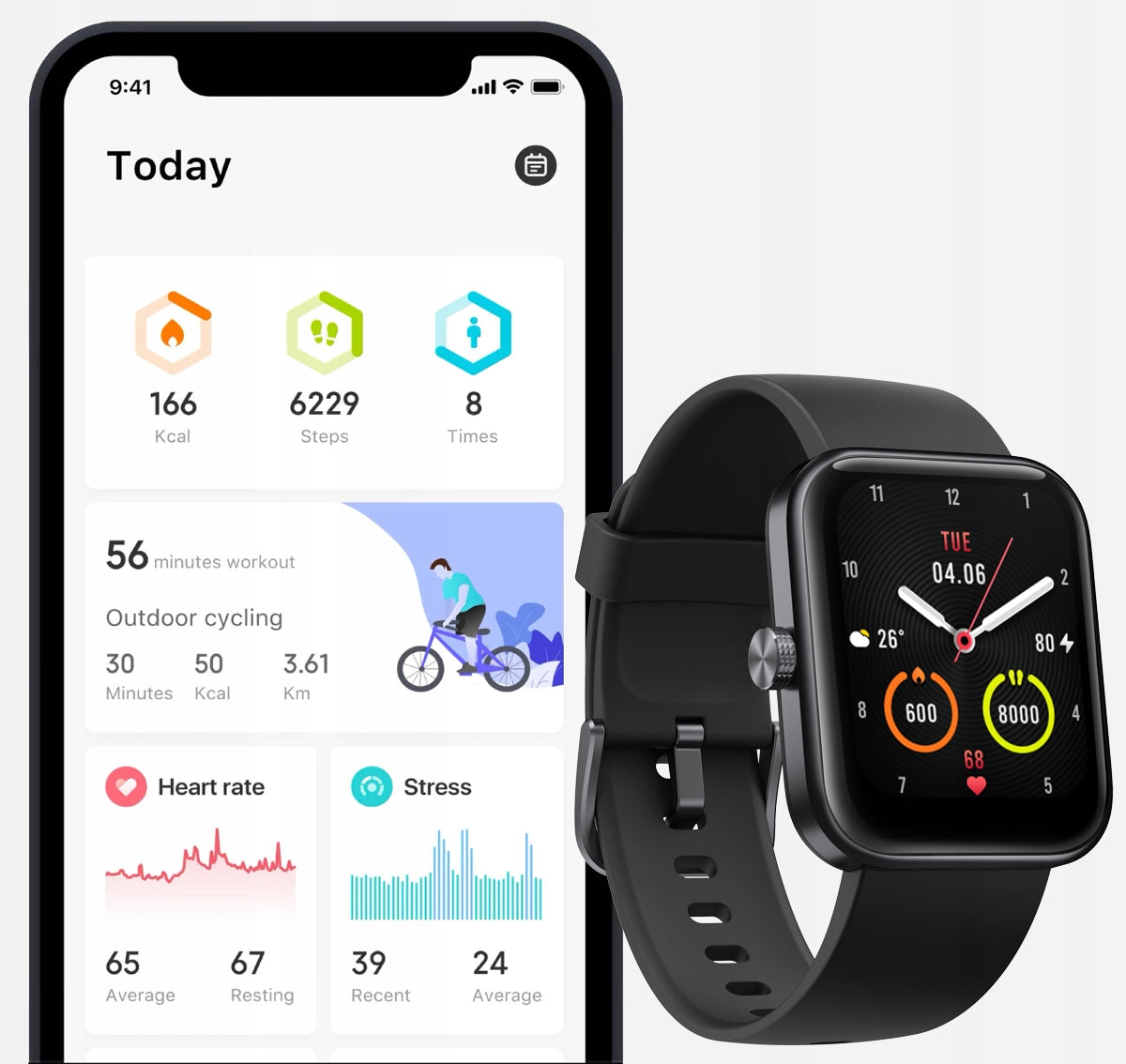 Maimo Watch SMARTWATCH MEN'S POLISH MENU FOR GIFT birthday