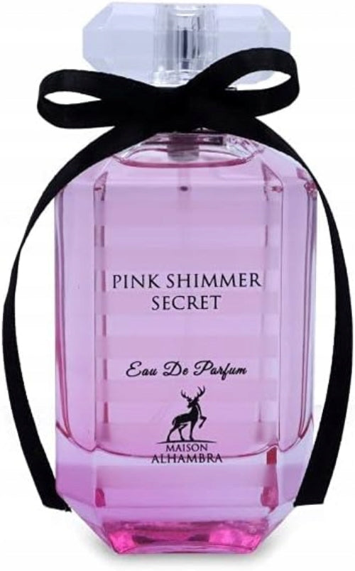 Maison Alhambra Pink Shimmer Secret EDP 100 ml Perfumed Water for Women Packaging status original