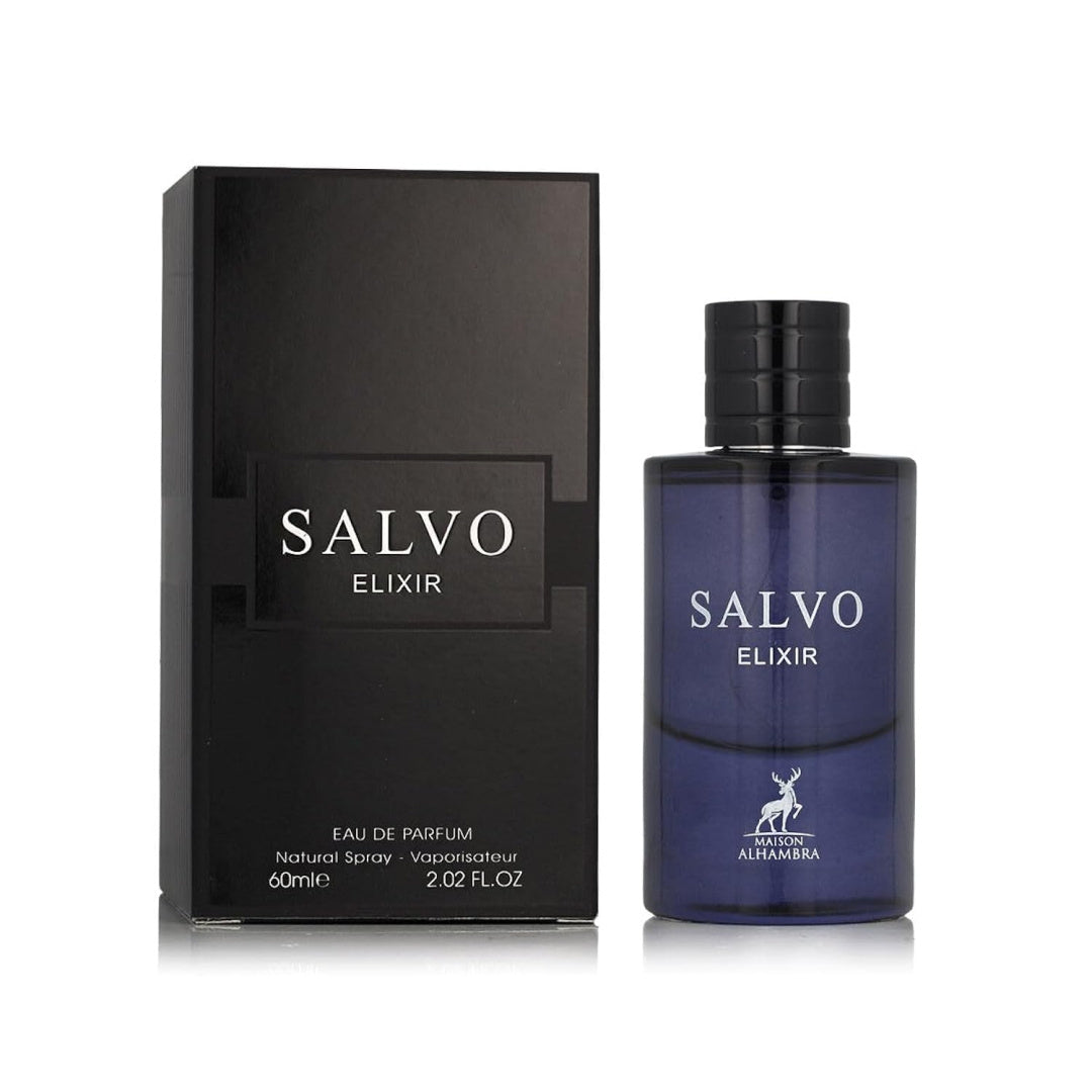Maison Alhambra Salvo Elixir 60 ml EDP male pineapple tobacco Packaging status original