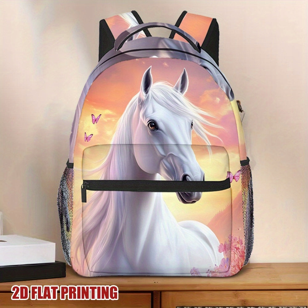 Majestic Stallion Backpack - Lightweight, Spacious, for School, Work, Travel