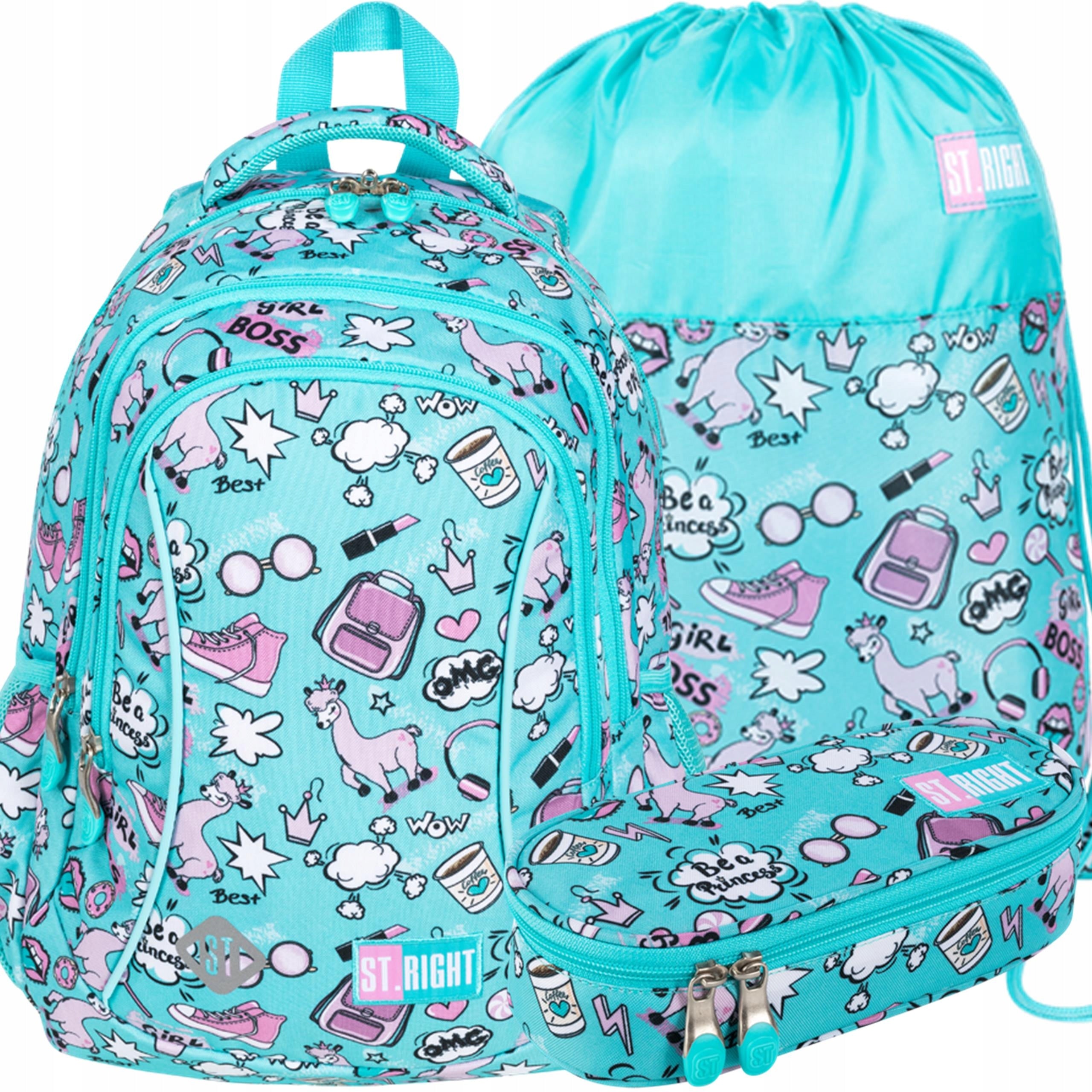 Majewski: Stright Pastel Lamas 15 hátizsák BP26 Manufacturer code 626715