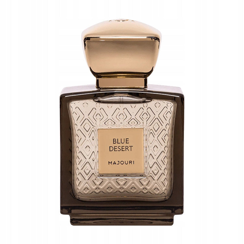 Majouri Blue Desert 75 edp Product Packaging status original