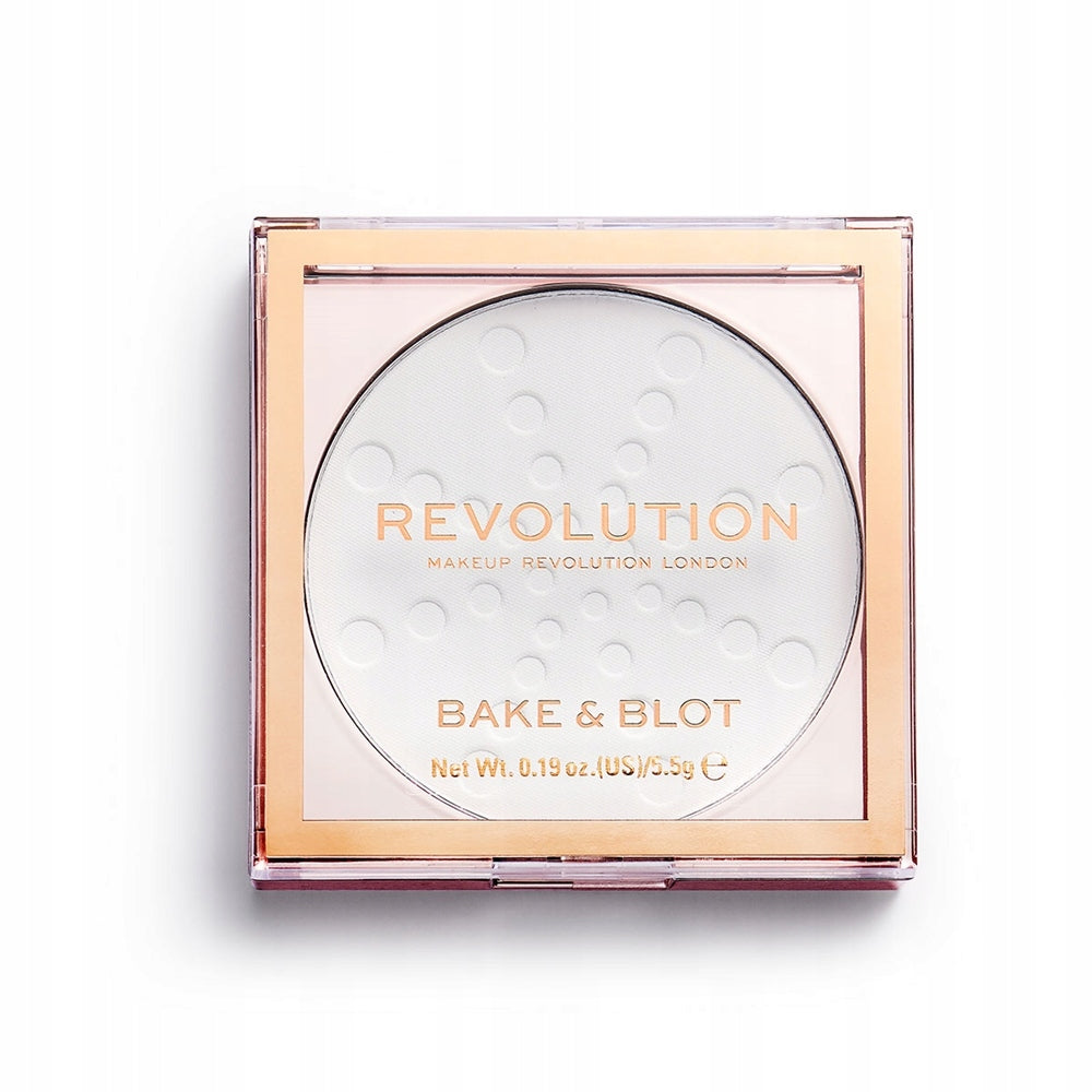 Kompaktpuder Makeup Revolution London Bake &amp; Blot 5,5 g 