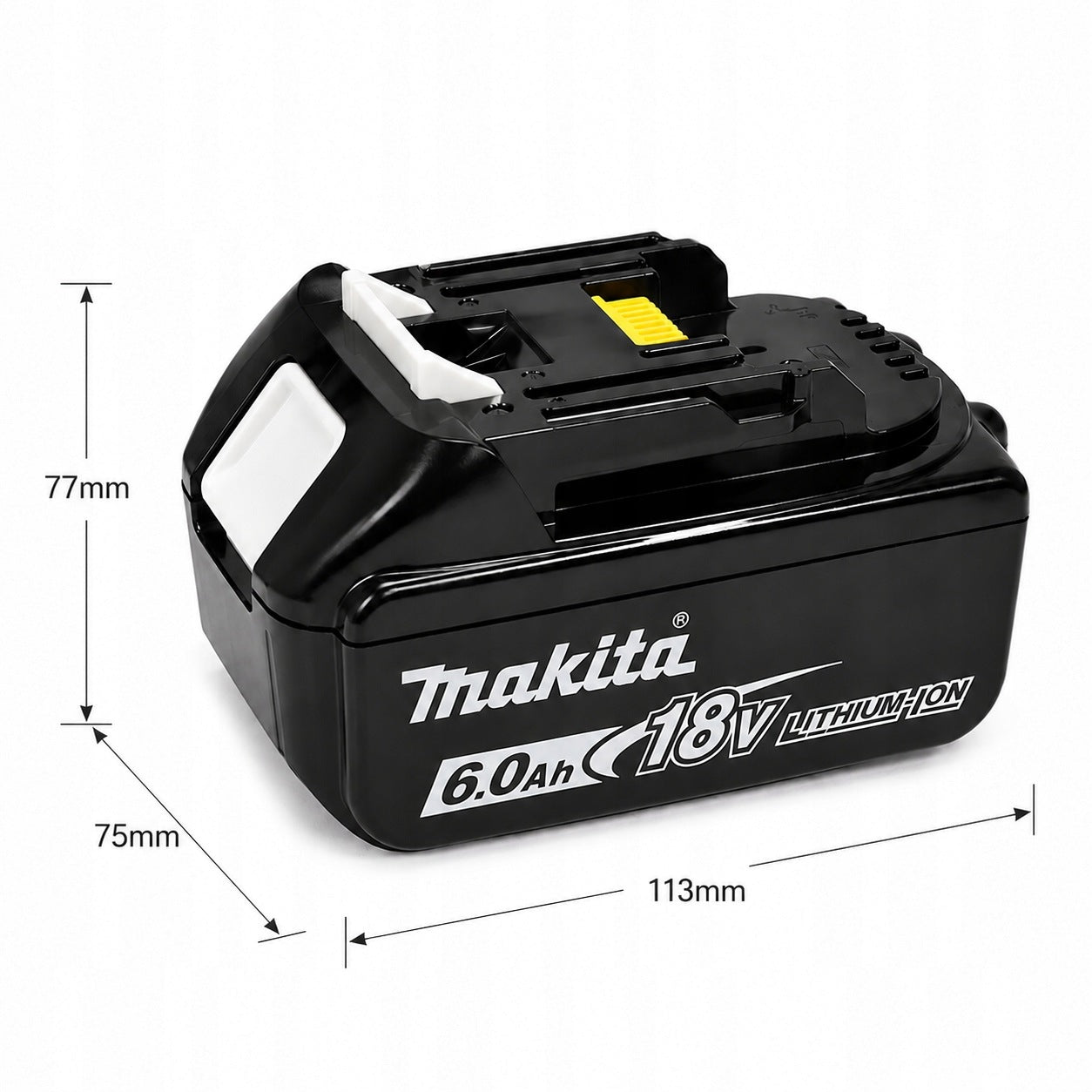 Makita BL1850 BL1860 LXT 18V 6.0Ah Battery Replacement Manufacturer code MT-18V-6000mAh-1