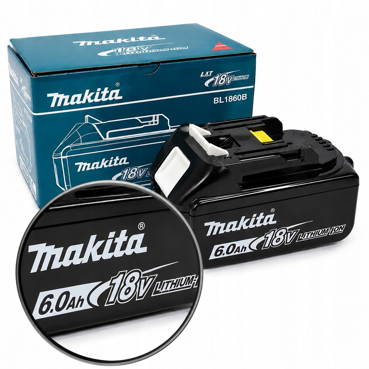 Makita BL1850 BL1860 LXT 18V 6.0Ah Battery Replacement