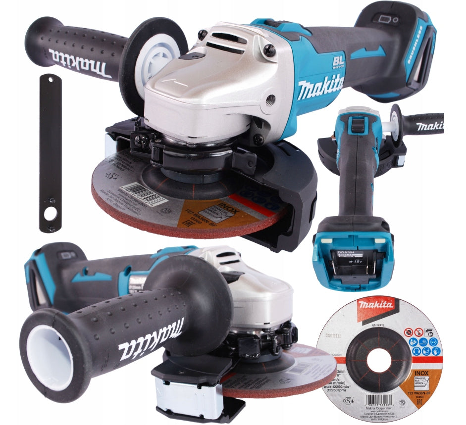 Makita DGA504Z angle grinder diaks flex 18V LXT 125mm BODY