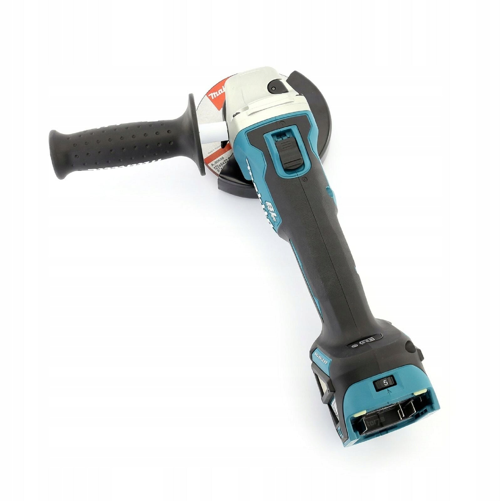 Makita DGA511Z 18V LXT Rechargeable Angle Grinder with Adjustable Rotation Manufacturer code DGA511Z