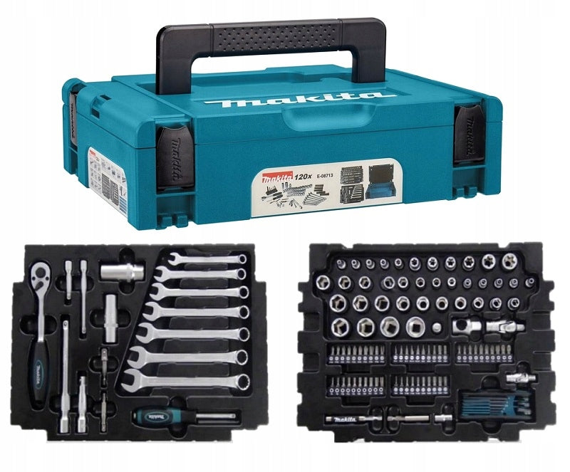 Makita E-08713 Hand tool set in case makpac 120 elements Packaging status original