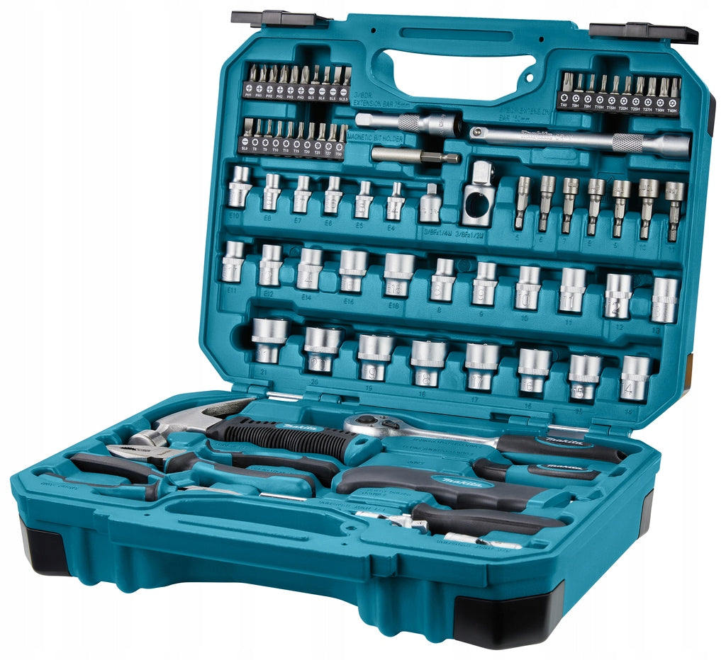 Makita E-10899 Socket wrench tool set ratchet 76el.+ SUITCASE Manufacturer code E-10899