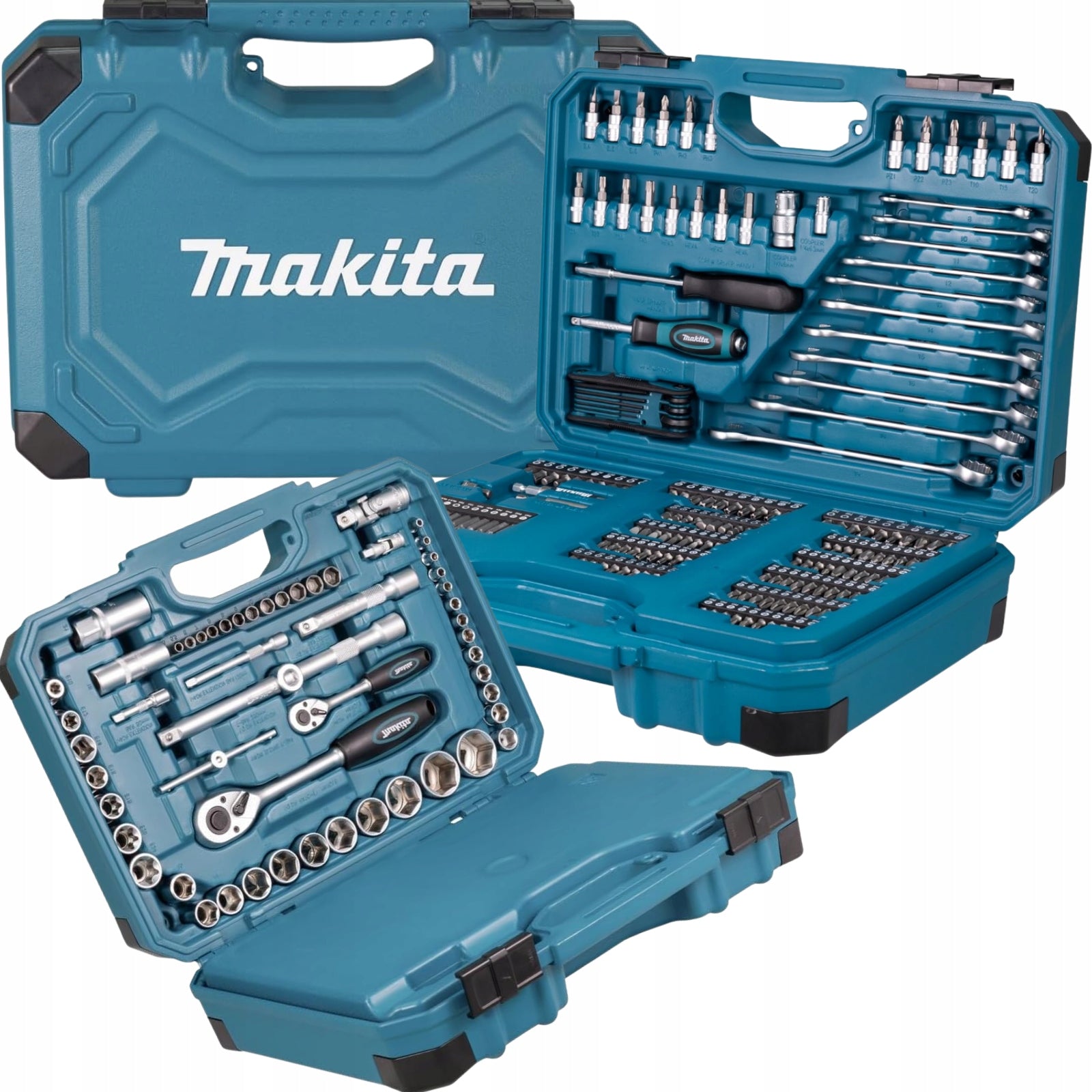 Makita E-17980 - tool wrench bit set 231 el. in case
