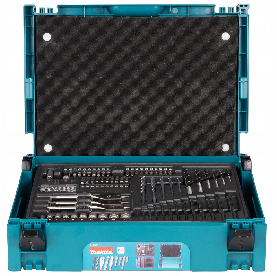 Makita Sada bitů a vrtáků v Makpacu E-24913