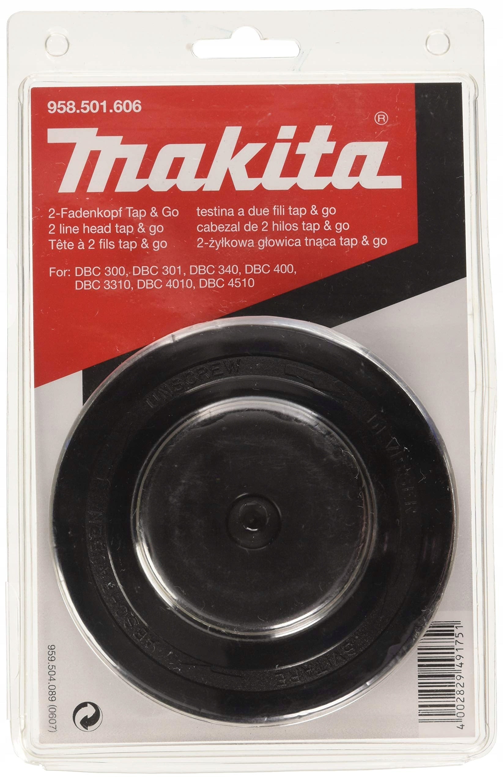 Reinigungsrolle Makita DBC4010,4510 