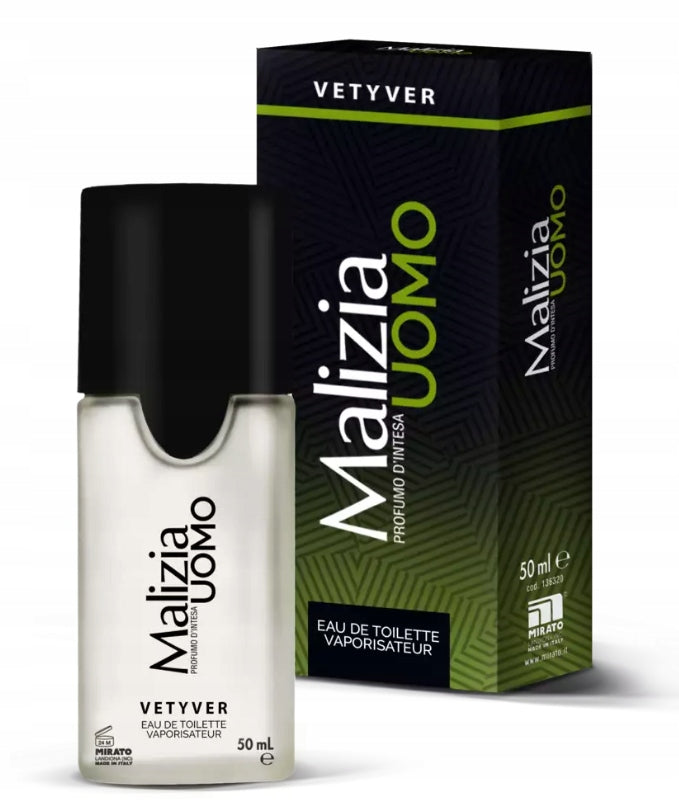 Malizia Uoma Vetyver Eau De Toilette 50ml