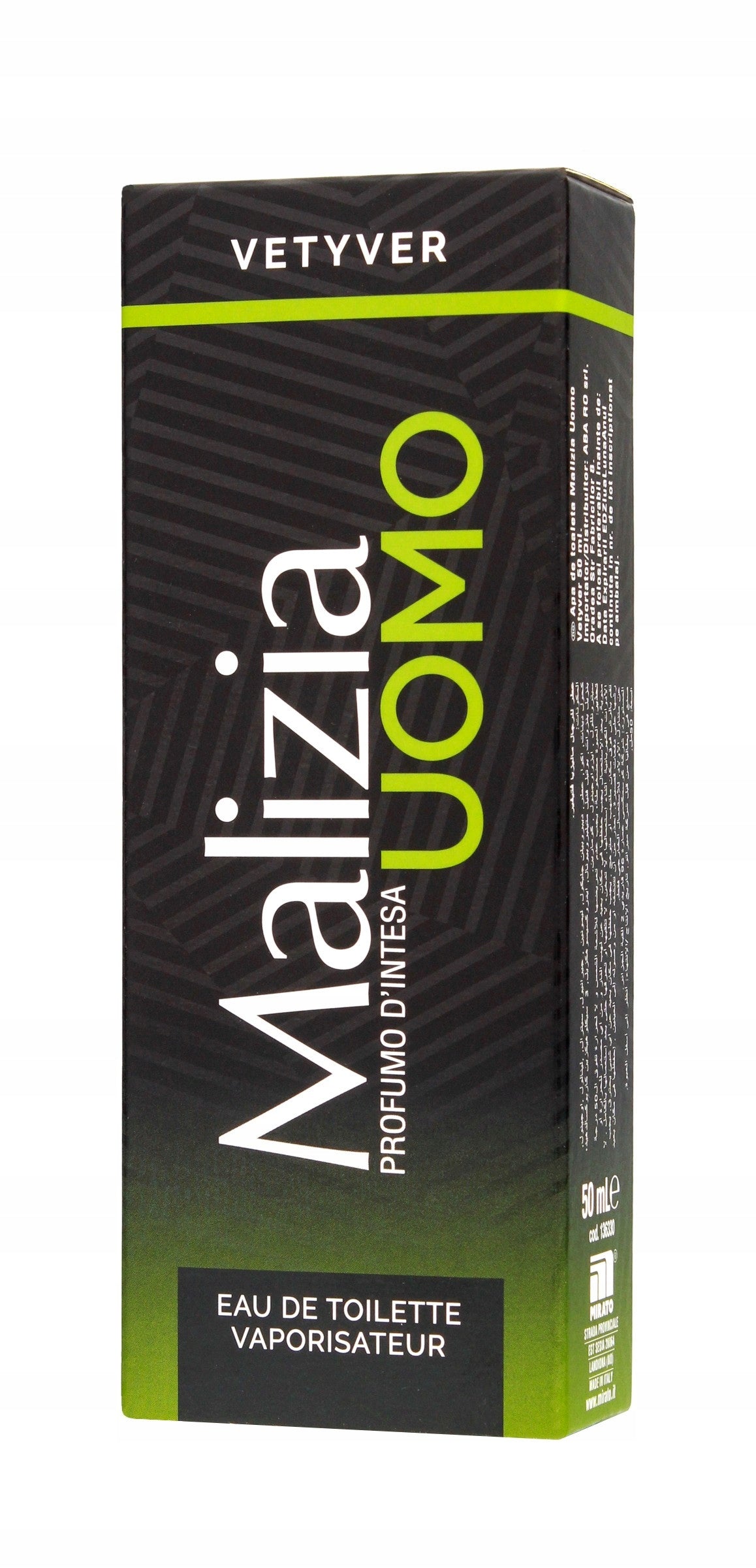 Malizia Uomo Vetyver Eau de toilette 50 ml Manufacturer code 8028713260216