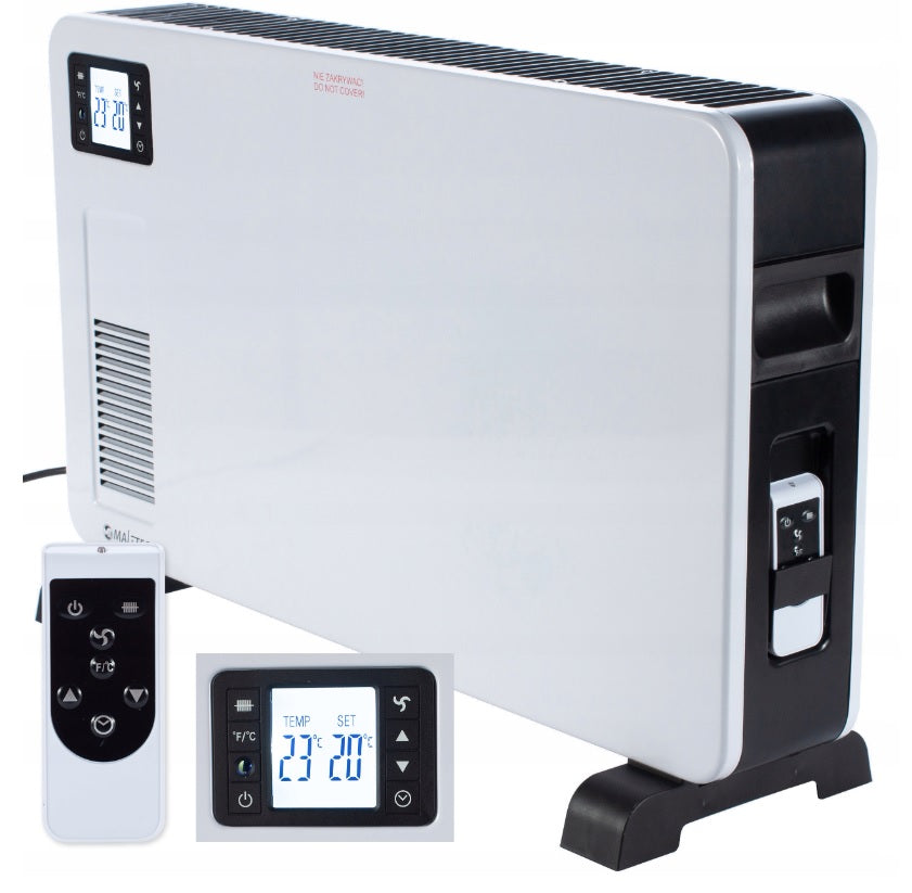 Maltec 2300W LCD electric convector heater