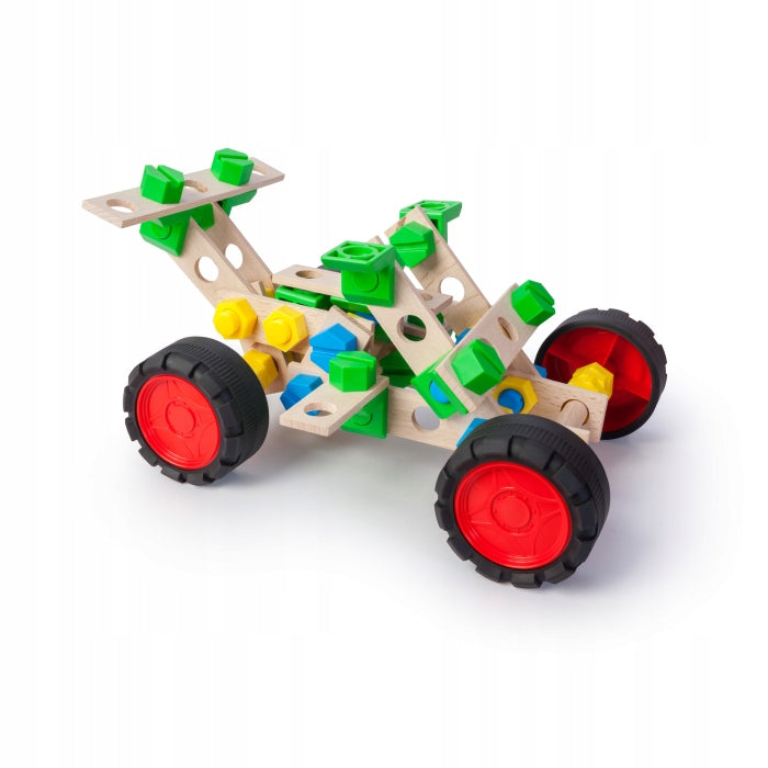 Konstruktorius Alexander Little Constructor Junior 3in1 Ralio automobilis, 90 dalių