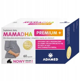 MamaDHA Premium Plus 60 capsules of vitamin during pregnancy
