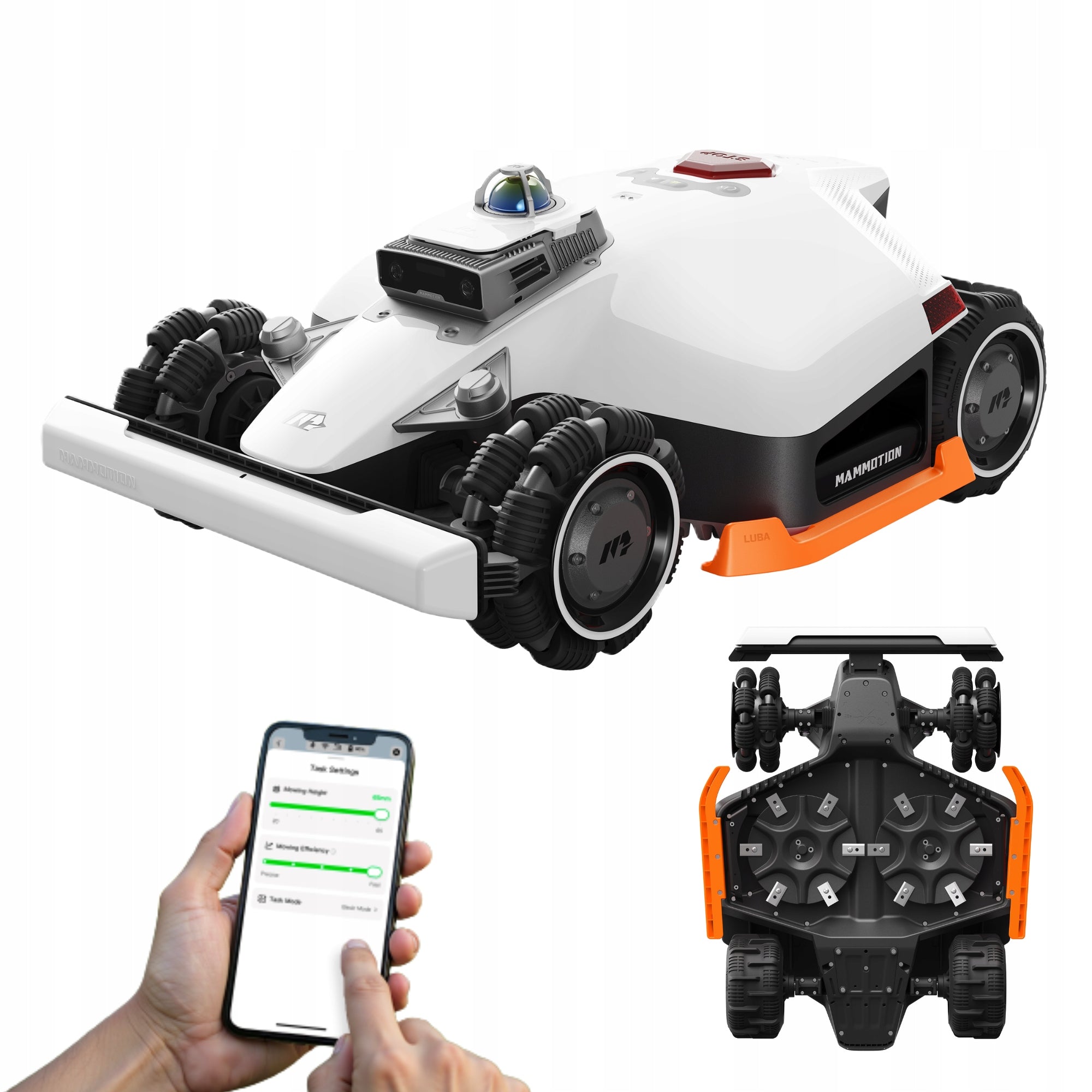 Mammotion LUBA 3 AWD 1500 LiDAR up to 1500 m2