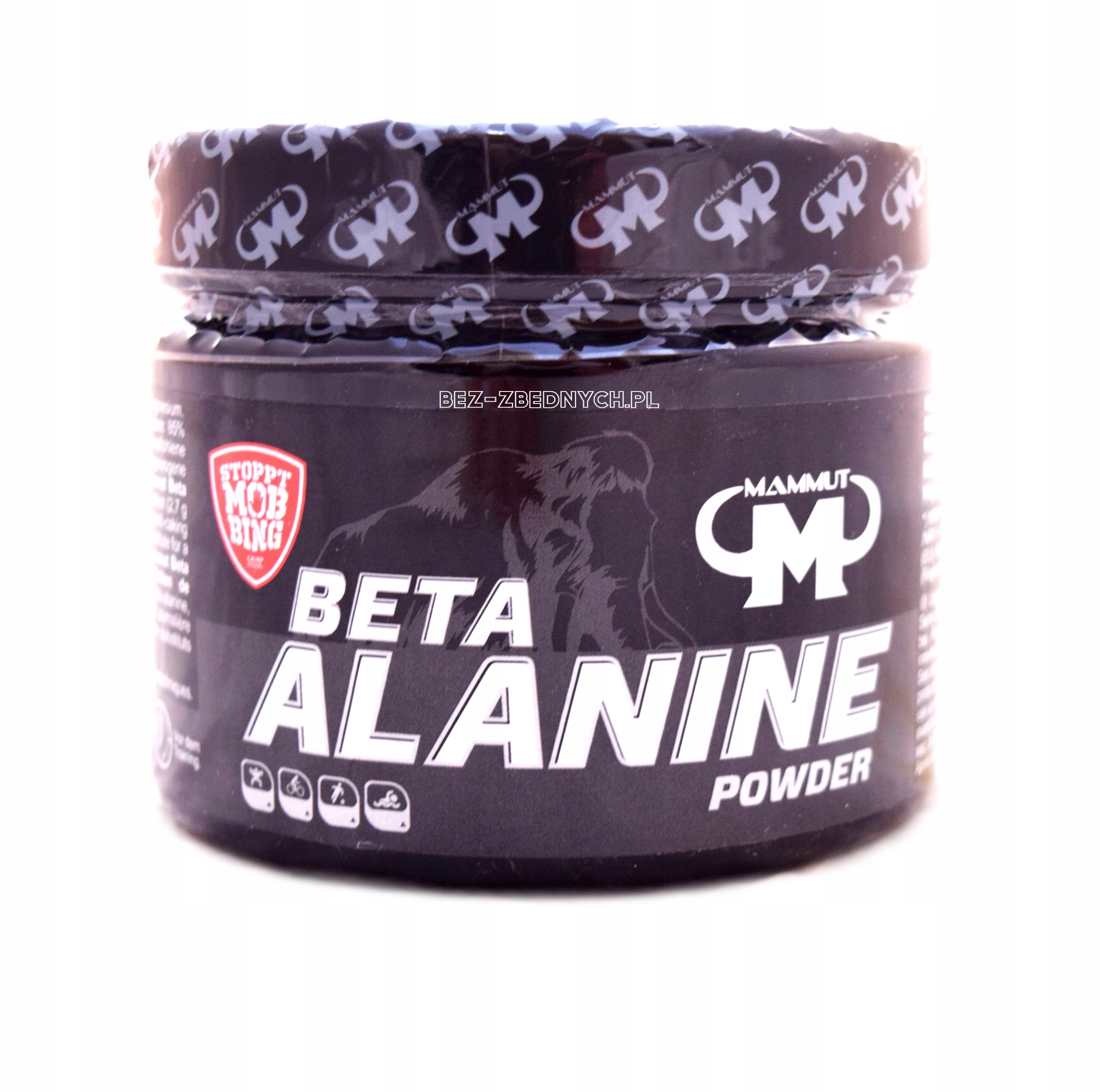 Mammut Nutrition Beta Alanine Powder 300g AMINO PRE WORKOUT VEGAN