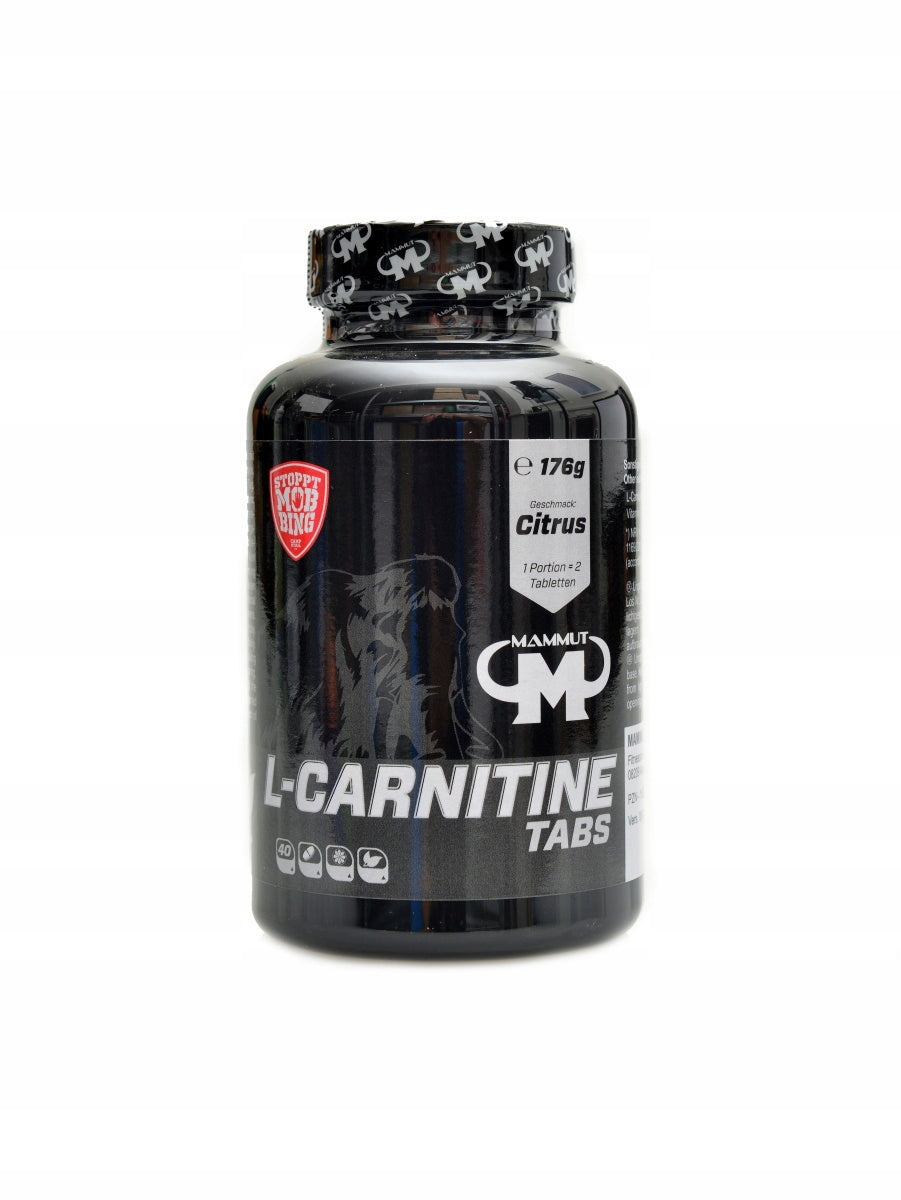 Mammut nutrition L-Carnitin 2 x 80 tablet ekonomy pack Packaging status original