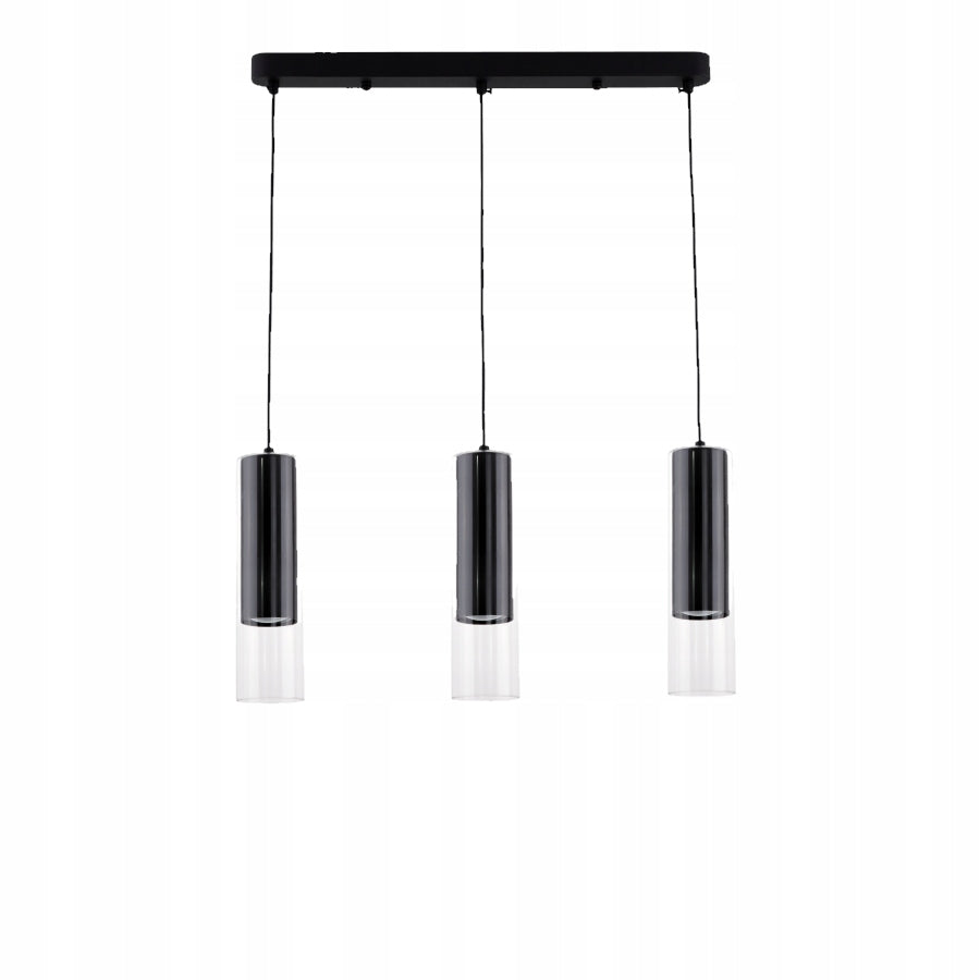 Light Prestige pakabinamas šviestuvas Manacor 3, juodas