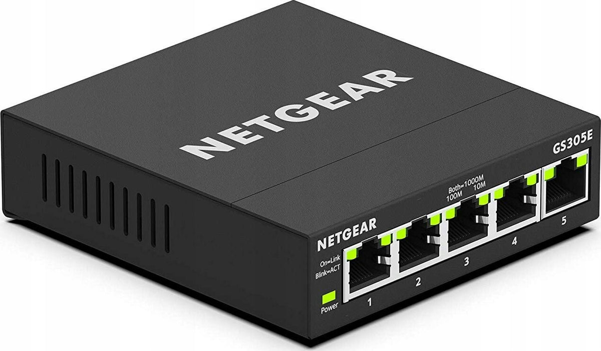Managed switch Netgear GS305E black 5p Manufacturer Netgear