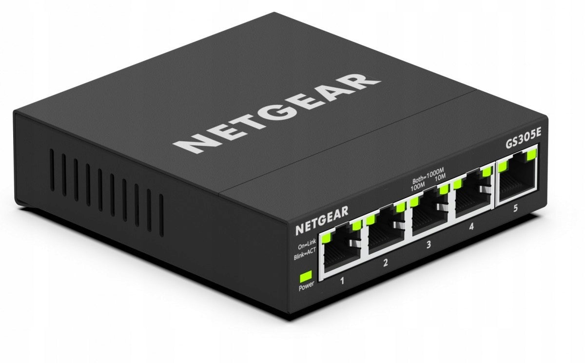 Managed switch Netgear GS305E black 5p