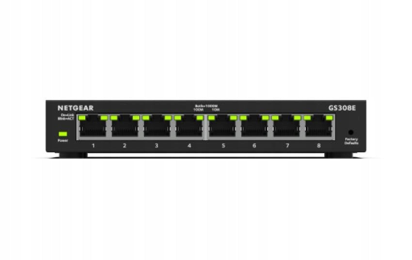 Managed switch Netgear GS308E 8 ports Manufacturer Netgear