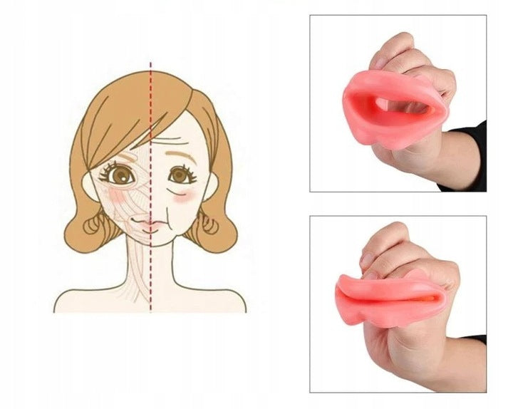 Mandibular Muscle Trainer Face FOR MUSCLE EXERCISE black Manufacturer code BFB - 1