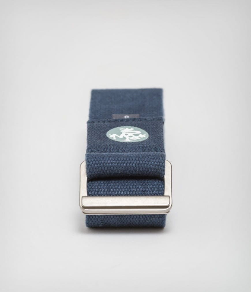 Manduka Yoga Strap Align XL Midnight - 304cm Color blue